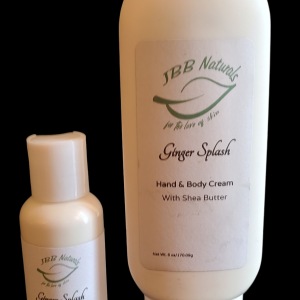 GINGER SPLASH HAND AND BODY CREAM/6 oz