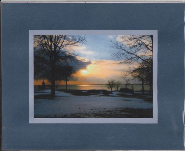 Sunset Snow
